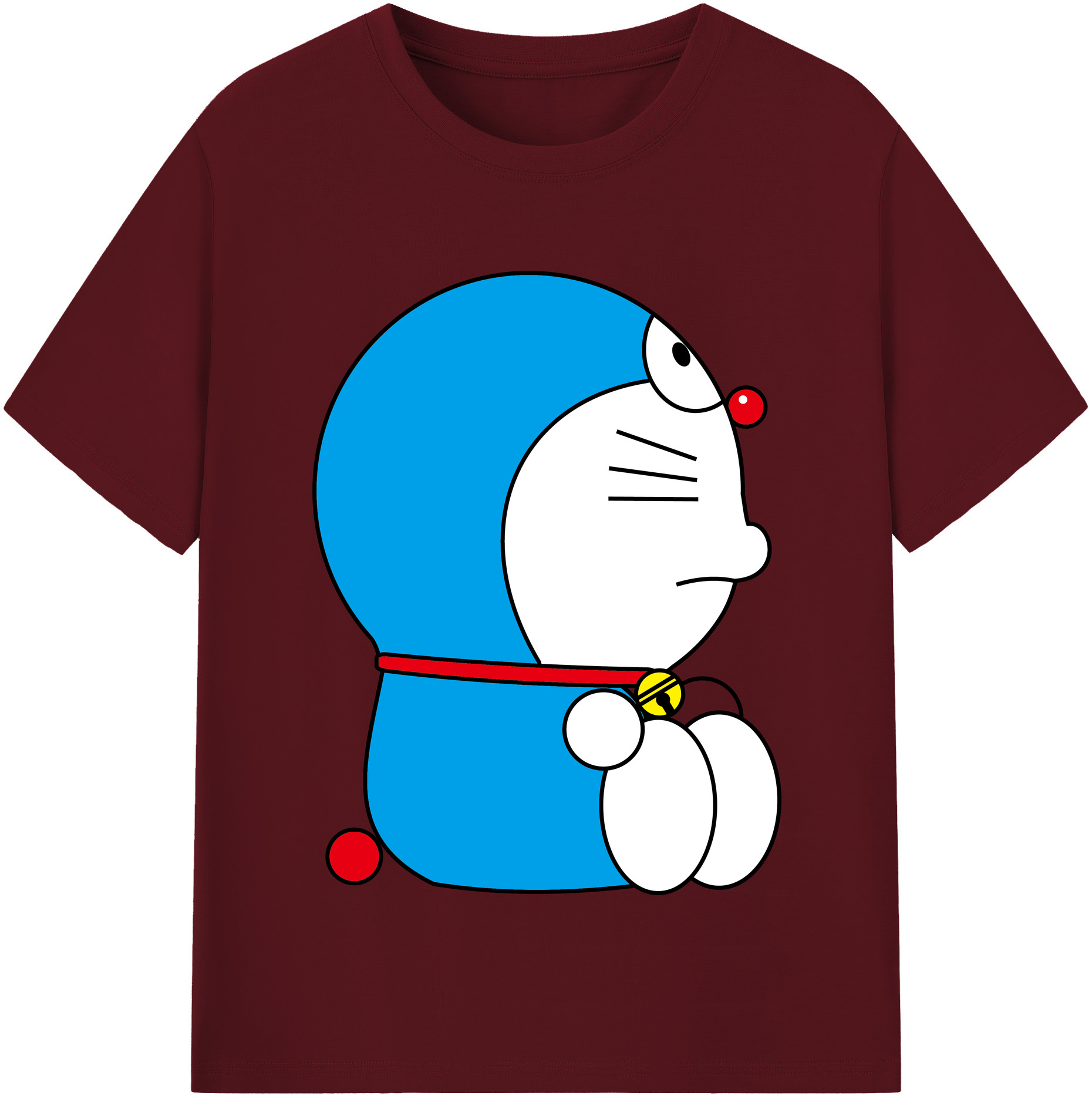 （画像用） ドラえもん Doraemon 綿100％半袖Tシャツ（フロントプリント）